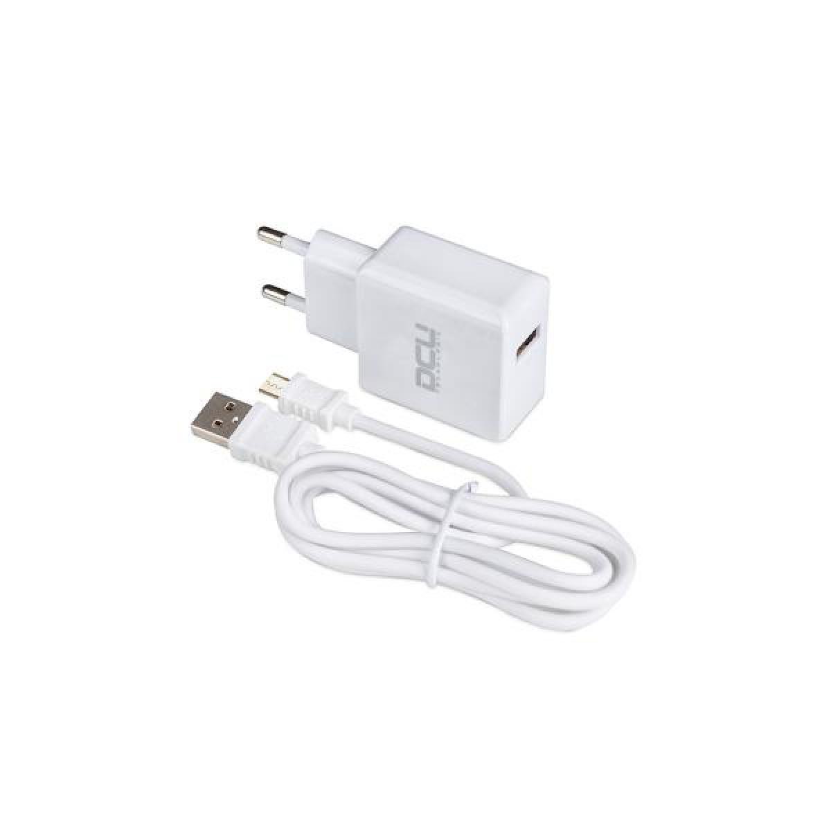 Apple - Dcu Cargador Blanco Pared 5v 2.4a + Cable Conector Usb A Microusb 1m - Bracelet connecté