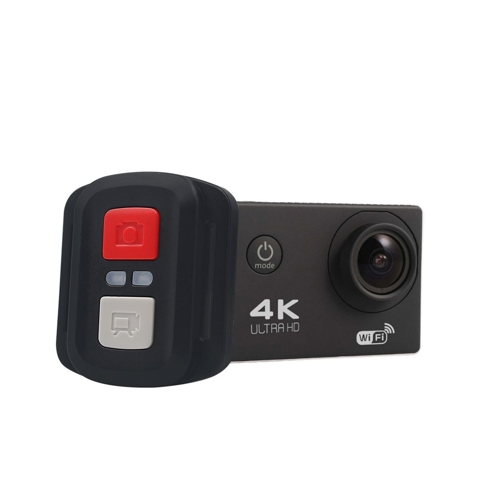 Wewoo - Caméra sport noir HK2TR HD 4K de WiFi avec télécommande et boîtier étanche 2,0 pouces écran LCD, 170 degrés un grand angle - Caméras Sportives