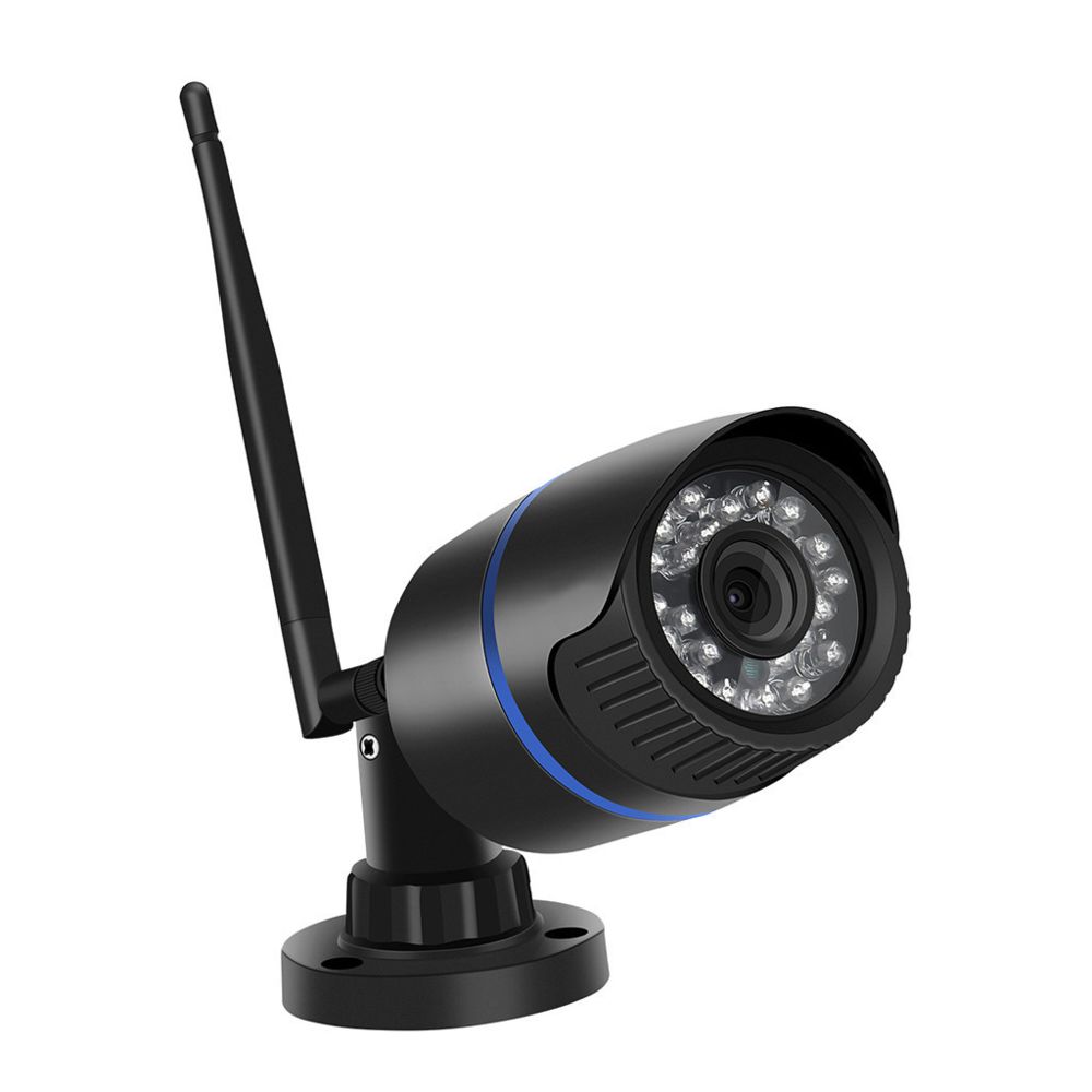 Generic - HD1080P Wireless Home Security WIFI extérieur IR caméra de vision nocturne 64G TF carte Noir - Caméra de surveillance connectée