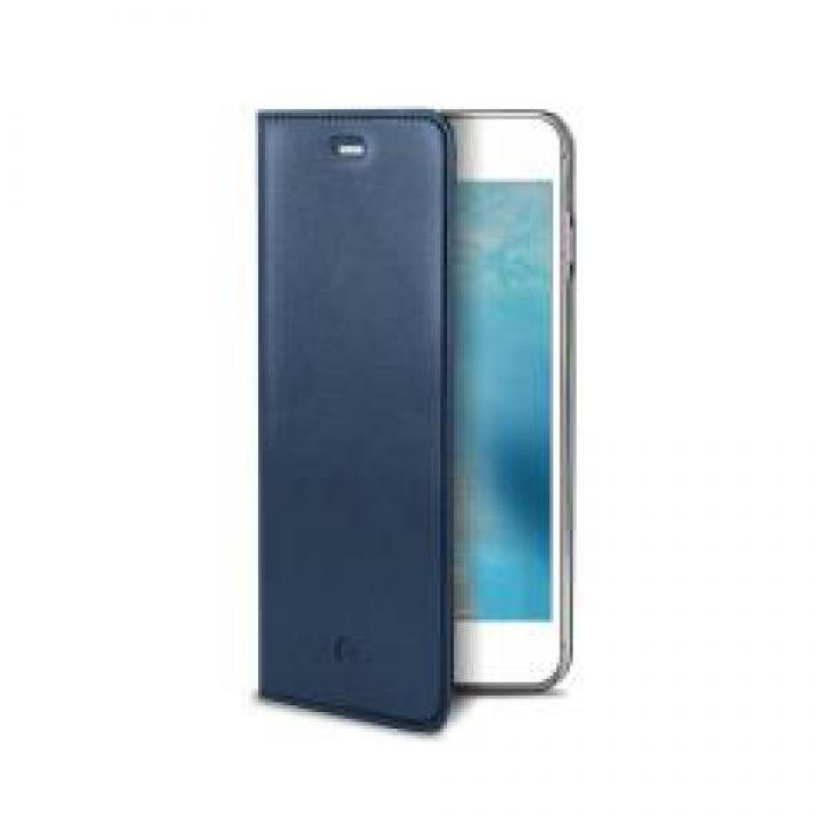 Celly - Funda Air Piel Iphone 7 Azul - Bracelet connecté