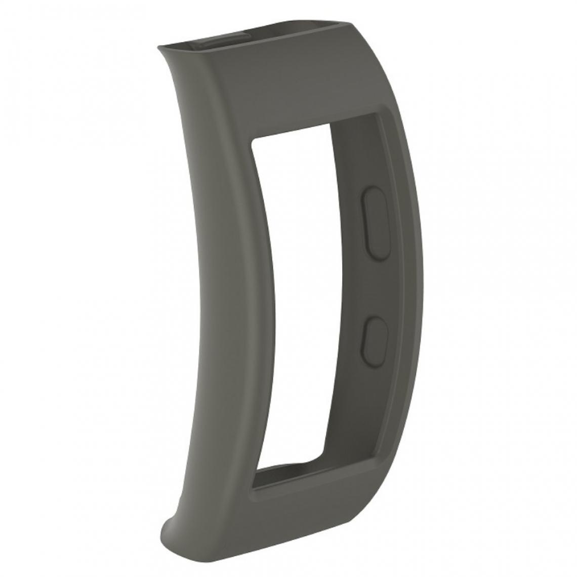Other - Coque en silicone souple gris pour votre Samsung Gear Fit2 Pro - Accessoires bracelet connecté