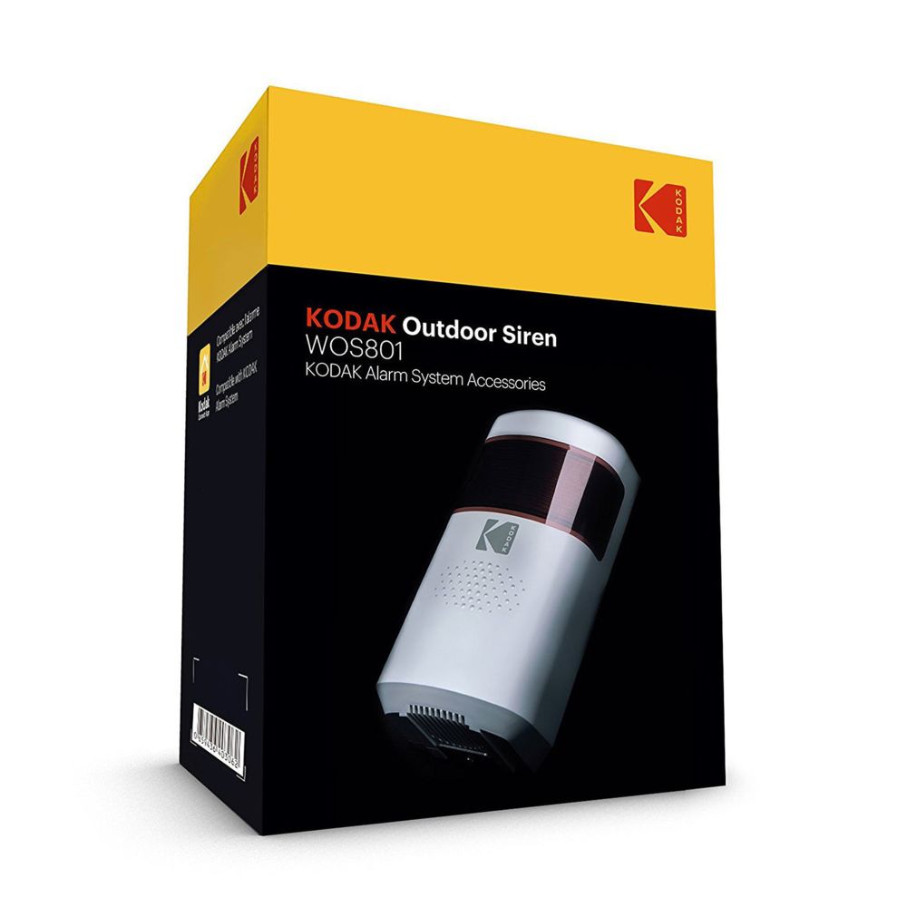 Kodak - KODAK Sirène WOS801 - Caméra de surveillance connectée