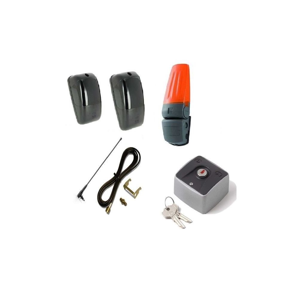 Cardin - Kit accessoire 1 paire photocellules,1 lampe CAMOLLIGHT3, 1 antenne, 1contact à clé ELETTROKIT 1 - CARDIN - Motorisation de garage
