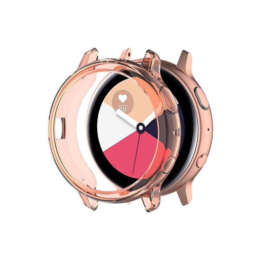 marque generique - Coque en TPU orange pour votre Samsung Galaxy Watch Active2 40mm - Accessoires bracelet connecté