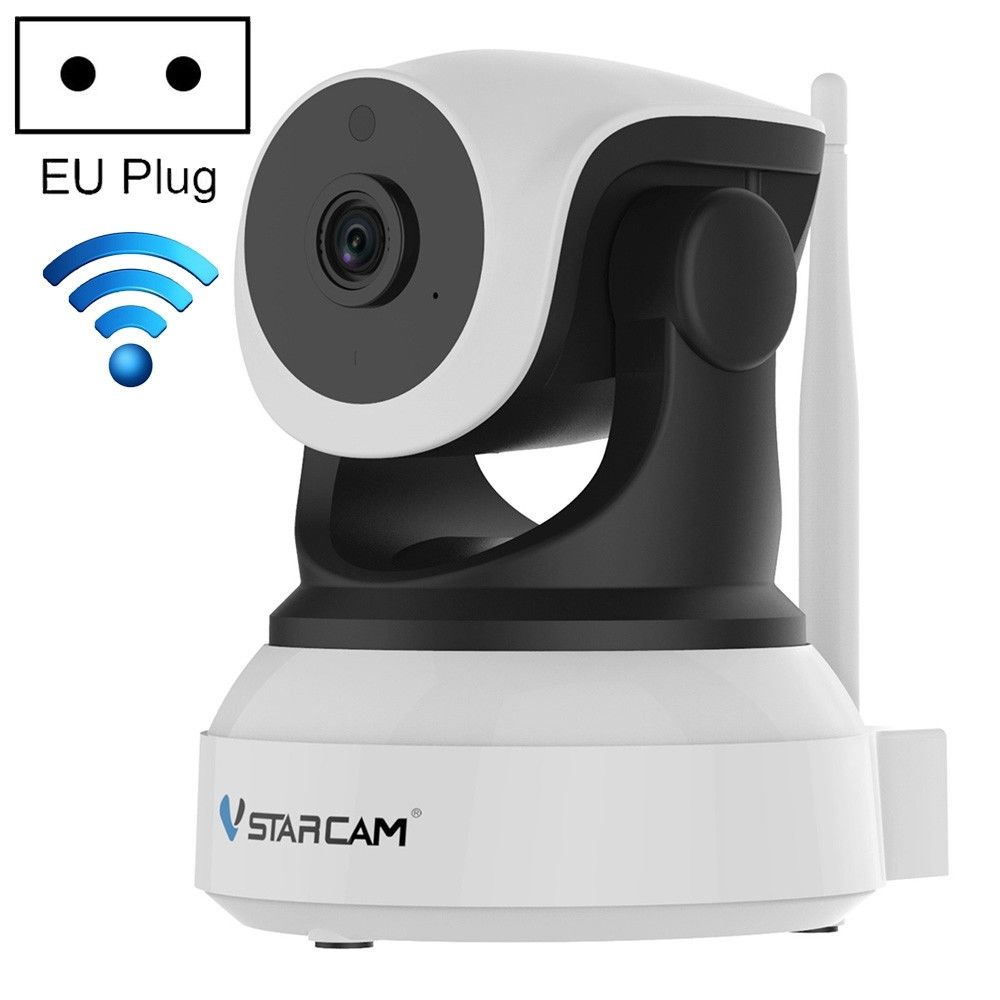 Wewoo - Caméra IP WiFi IP sans fil C24S 1080P HD 2.0 mégapixelsCarte de support TF 128 Go max / Vision nocturne / Détection de mouvementPrise EU - Caméra de surveillance connectée