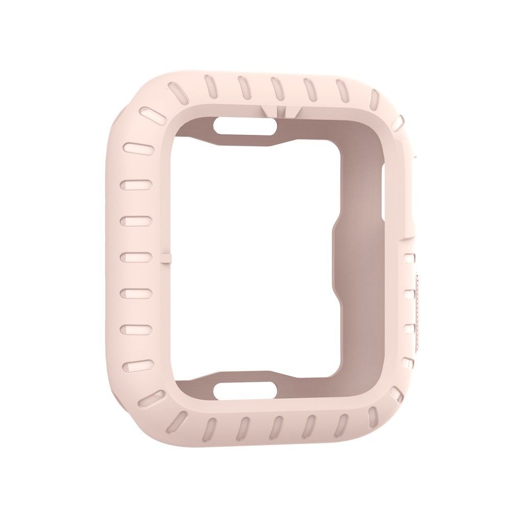 Generic - Coque en silicone Cadre rose pour votre Apple Watch Series 3/2/1 38mm - Accessoires bracelet connecté