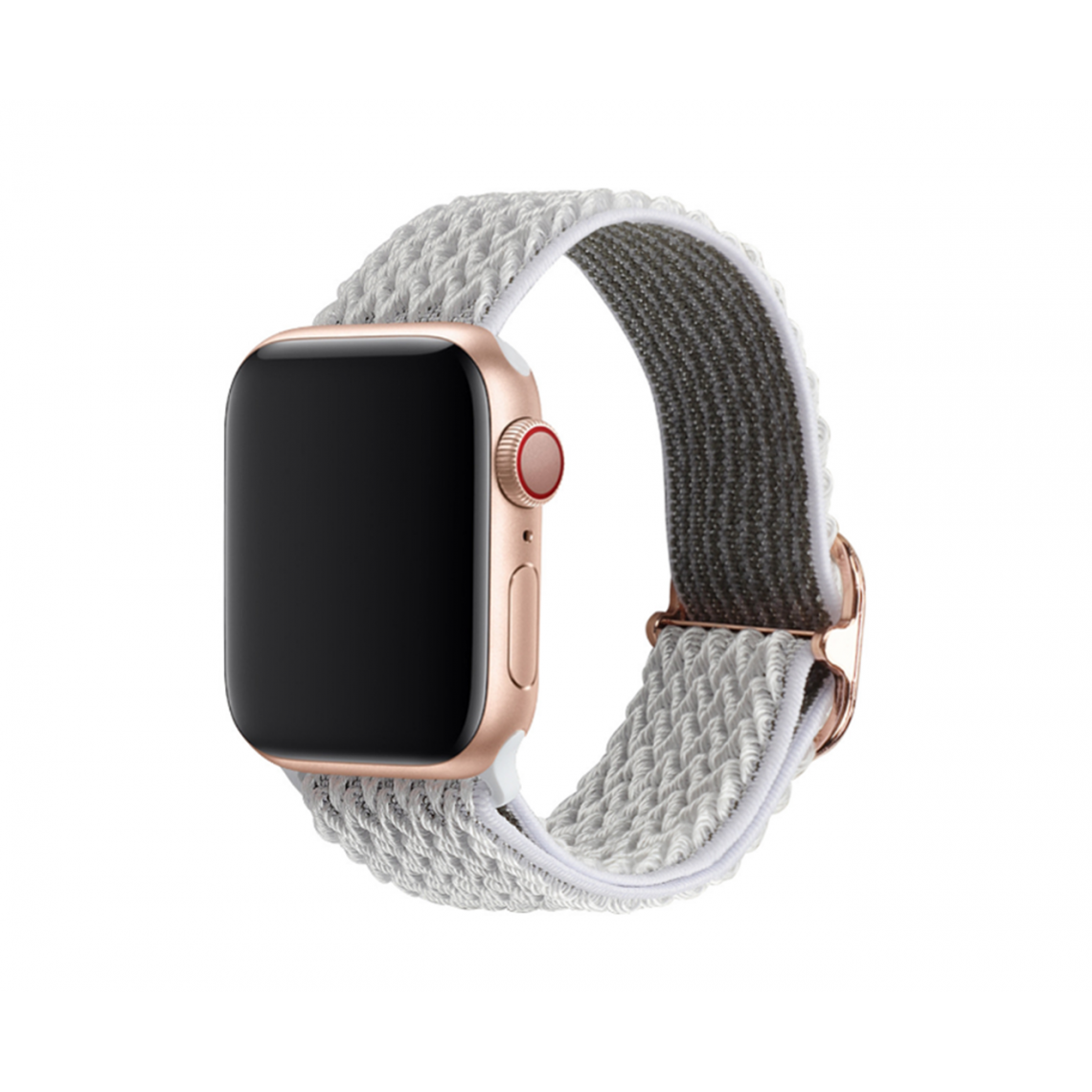 Generic - B16 White Watch Bracelet de rechange 42mm 44mm 44mm 44mm Nylon Motif Sport Sport pour Apple Iwatch 7654321 SE - Accessoires Apple Watch