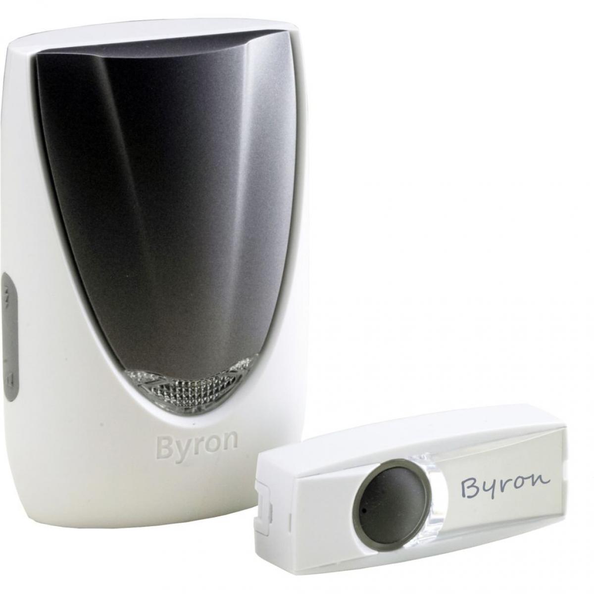 Byron - Byron Sonnette sans fil Blanc - Sonnette et visiophone connecté