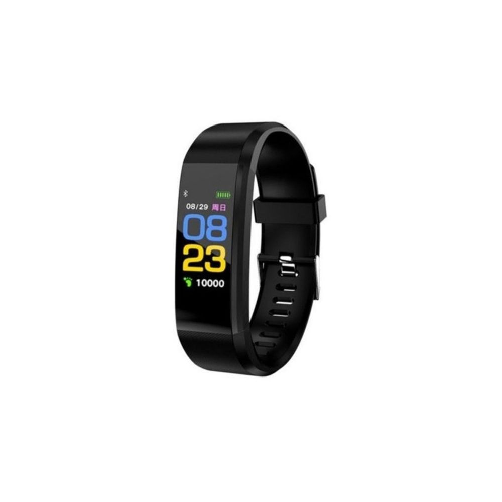 Wewoo - Montre connectée ID115 0,96 pouce écran Smartwatch bracelet podomètre sport Fitness Tracker noir - Montre connectée