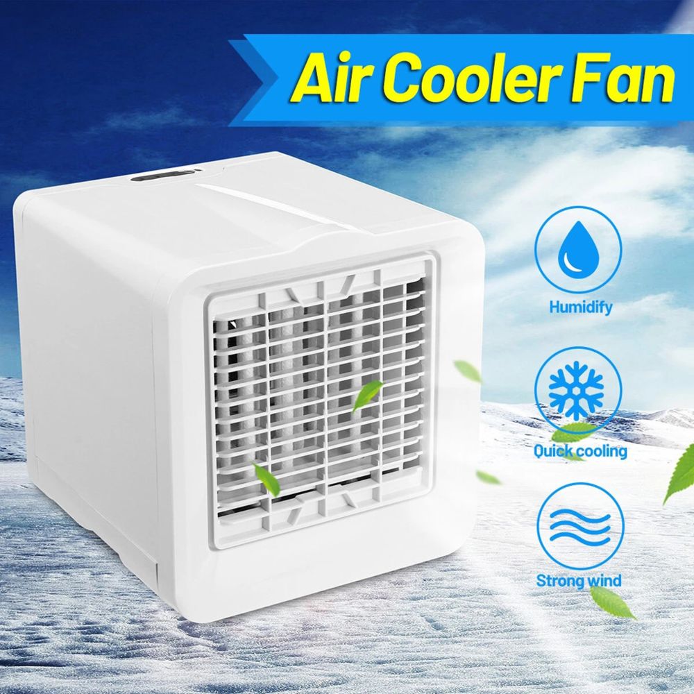 Generic - Mini climatiseur portable USB Cooling Cooling Fan Cooler Desktops Humidifier - Accessoires de motorisation
