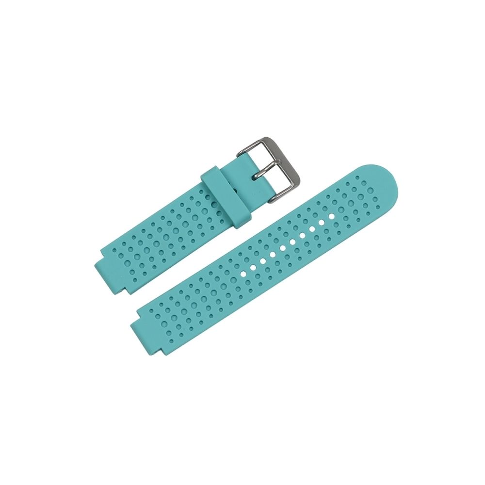 Wewoo - Bracelet pour montre connectée Dragonne ajustable Garmin Forerunner 25 vert menthe - Bracelet connecté