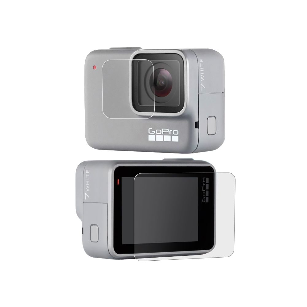 Wewoo - Film de protection spécial pour objectif de caméra sport GoPro Hero7 White / Hero7 Silver - Caméras Sportives