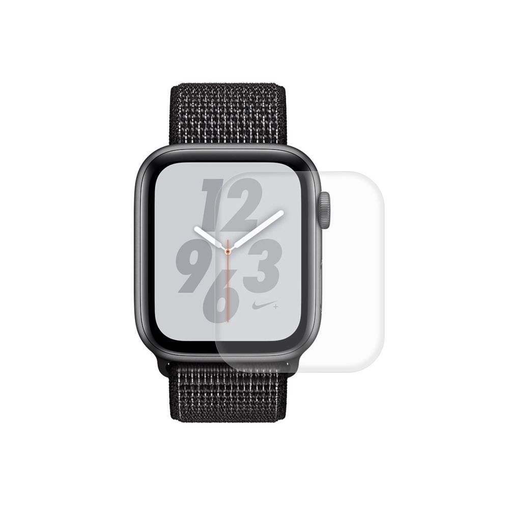 Wewoo - 3D plein écran PET courbé protecteur de flexion de la chaleur HD HD pour Apple Watch série 4 44 - Accessoires Apple Watch