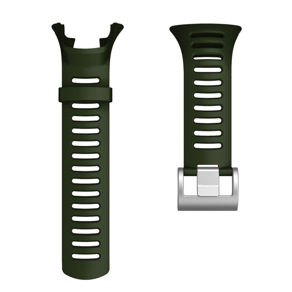 Generic - Remplacement du bracelet de la montre en TPE pour pour accessoires de montre SUUNTO AMBIT3 Vert - Bracelet connecté