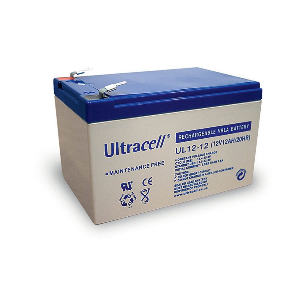 marque generique - Batterie plomb étanche UL12-12 Ultracell 12v 12ah - Alarme connectée
