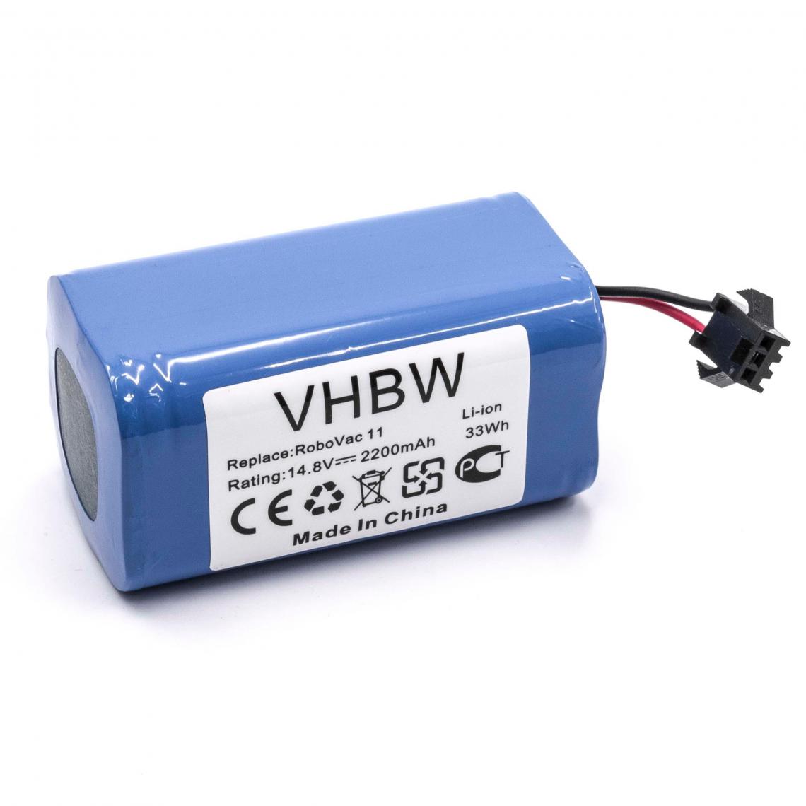 Vhbw - vhbw Batterie compatible avec Tesvor X500 Pro aspirateur, robot électroménager (2200mAh, 14,8V, Li-ion) - Accessoire entretien des sols