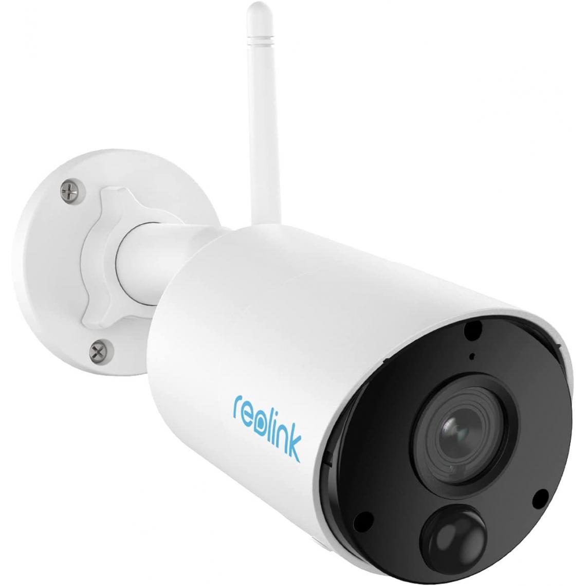 Reolink - Caméra Surveillance Extérieure - Argus Eco- 1080P Caméra IP sur Batterie Rechargeable WiFi Audio Bidirectionnel - Caméra de surveillance connectée