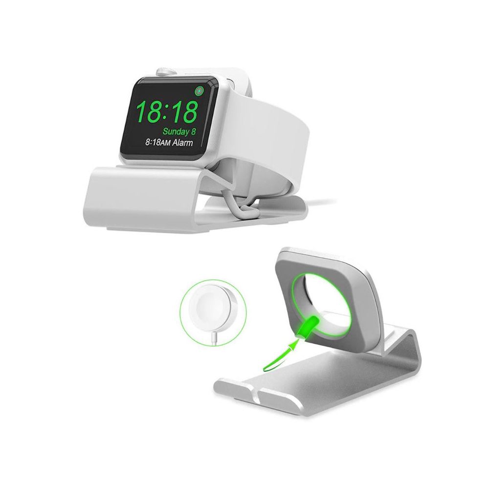 Generic - Base De Support Dock En Aluminium Pour Câble Chargeur Apple Watch - Accessoires Apple Watch