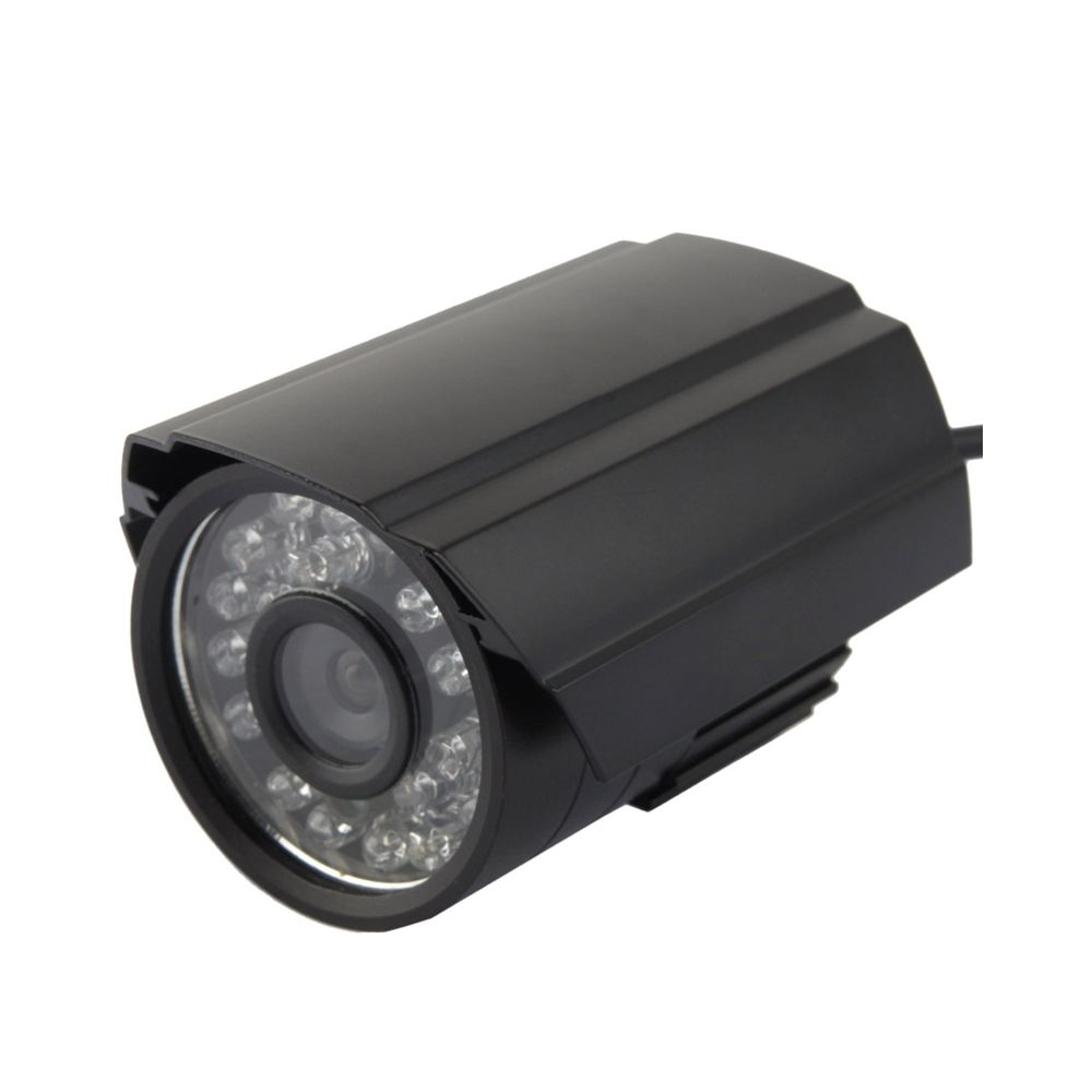 Wewoo - Caméra de sécurité CCD CMOS 420TVL 6mm Infrarouge Couleur Matériau Métallique avec 24 LED, IR Distance: 20m - Caméra de surveillance connectée