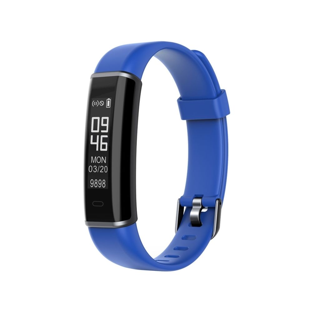 Wewoo - Bracelet connecté Smartwatch Fitness Tracker 0.87 pouces OLED Smartband Smart écran, IP67 étanche, soutien Sports Mode / Moniteur de sommeil / caméra à distance / Information de rappel bleu - Bracelet connecté