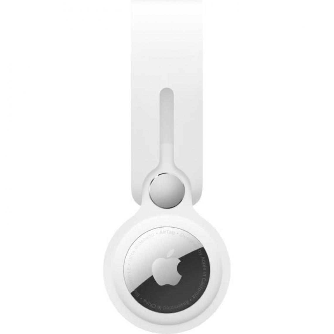 Apple - APPLE Laniere AirTag Blanc - Accessoires montres connectées