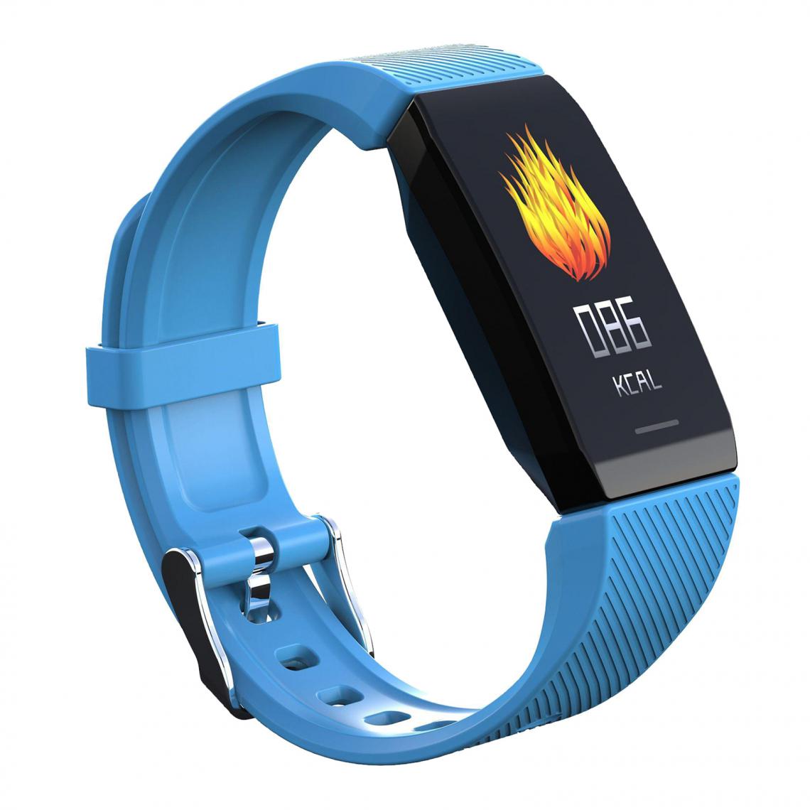 marque generique - Smart Watch Pour Les Téléphones Android Et IOS Smartwatch Rouge - Montre connectée