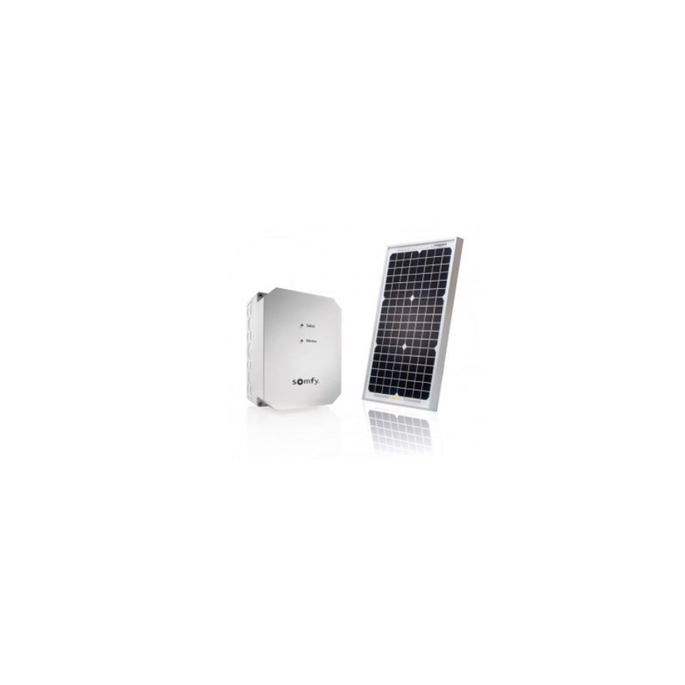 Somfy - Kit d'alimentation solaire pour le motorisations SLIDY, EVOLVIA, EXAVIA, GDK, SGS et SGA - SOMFY - - Motorisation de garage