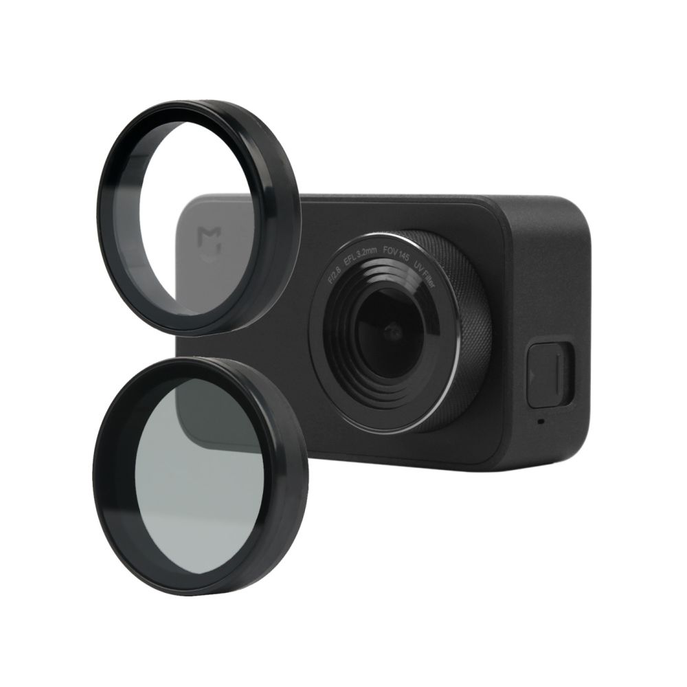 Wewoo - Filtre noir pour Xiaomi Mijia Petite Caméra 38mm Protection UV + ND Gradateur Lens Filter - Caméras Sportives