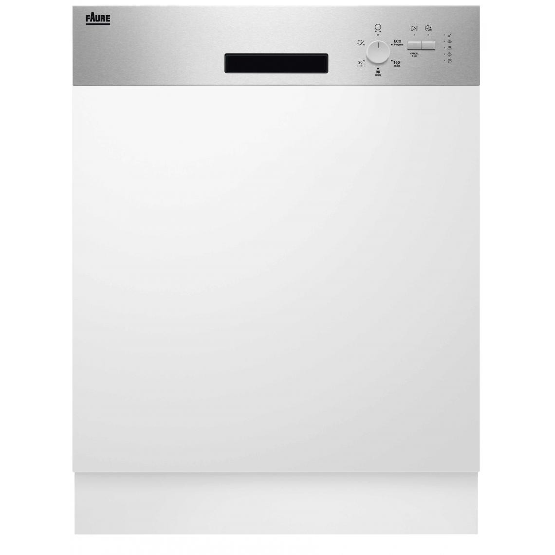 Faure - Lave vaisselle integrable 60 cm FDSN151X3 - Lave-vaisselle