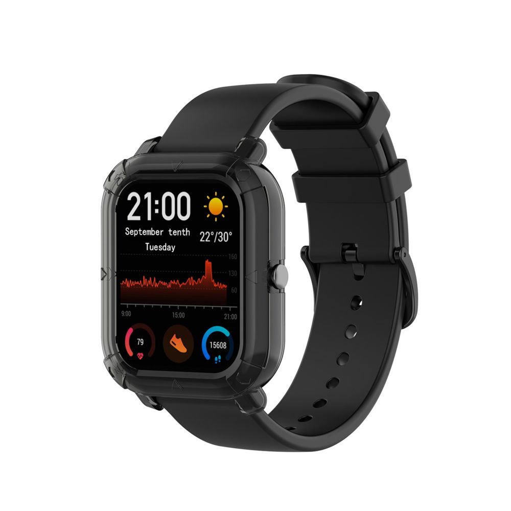 Huawei - Bracelet souple Bracelet Etui de protection Couverture transparente en TPU pour Huami Amazfit GTS Accessoires de coquille de montre intelligente - Accessoires montres connectées