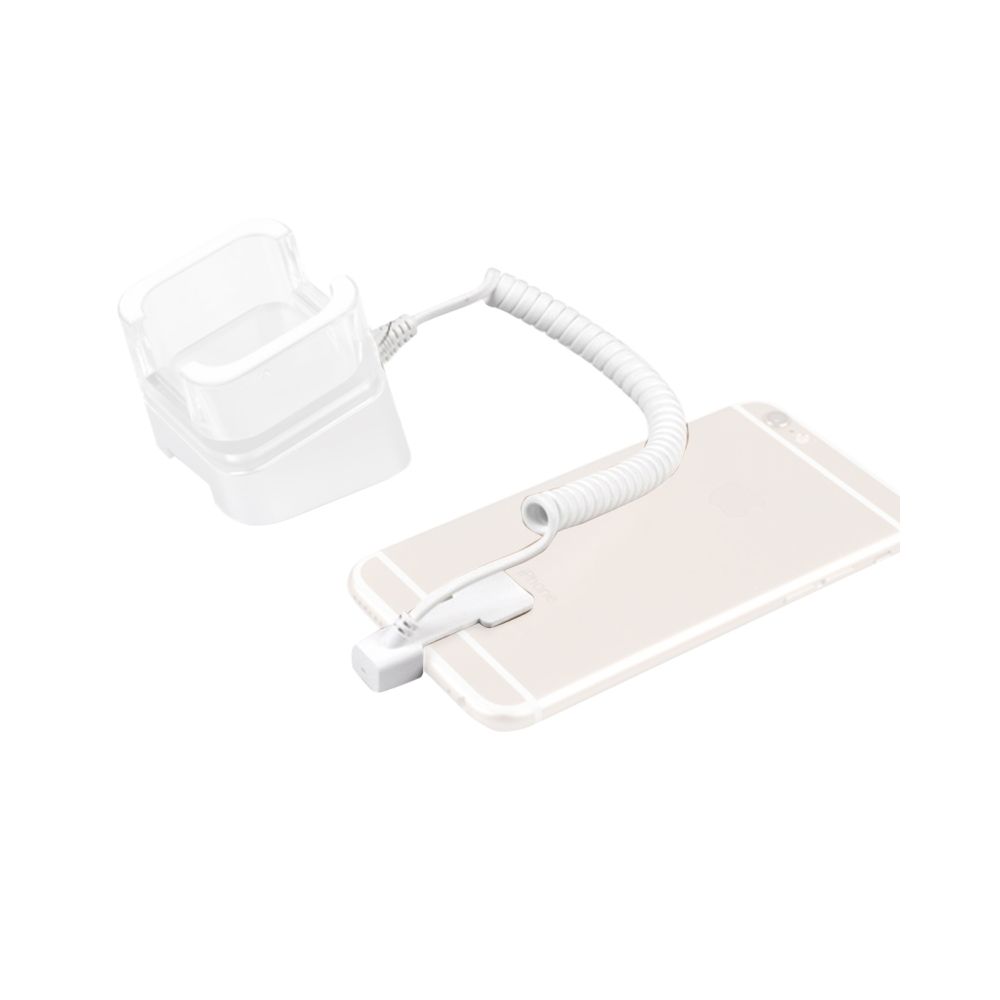 Wewoo - Support Holder pour le présentoir d'pour iPhone à 8 câble enroulé escamotable de sécurité anti-vol de Pin - Accessoires sécurité connectée