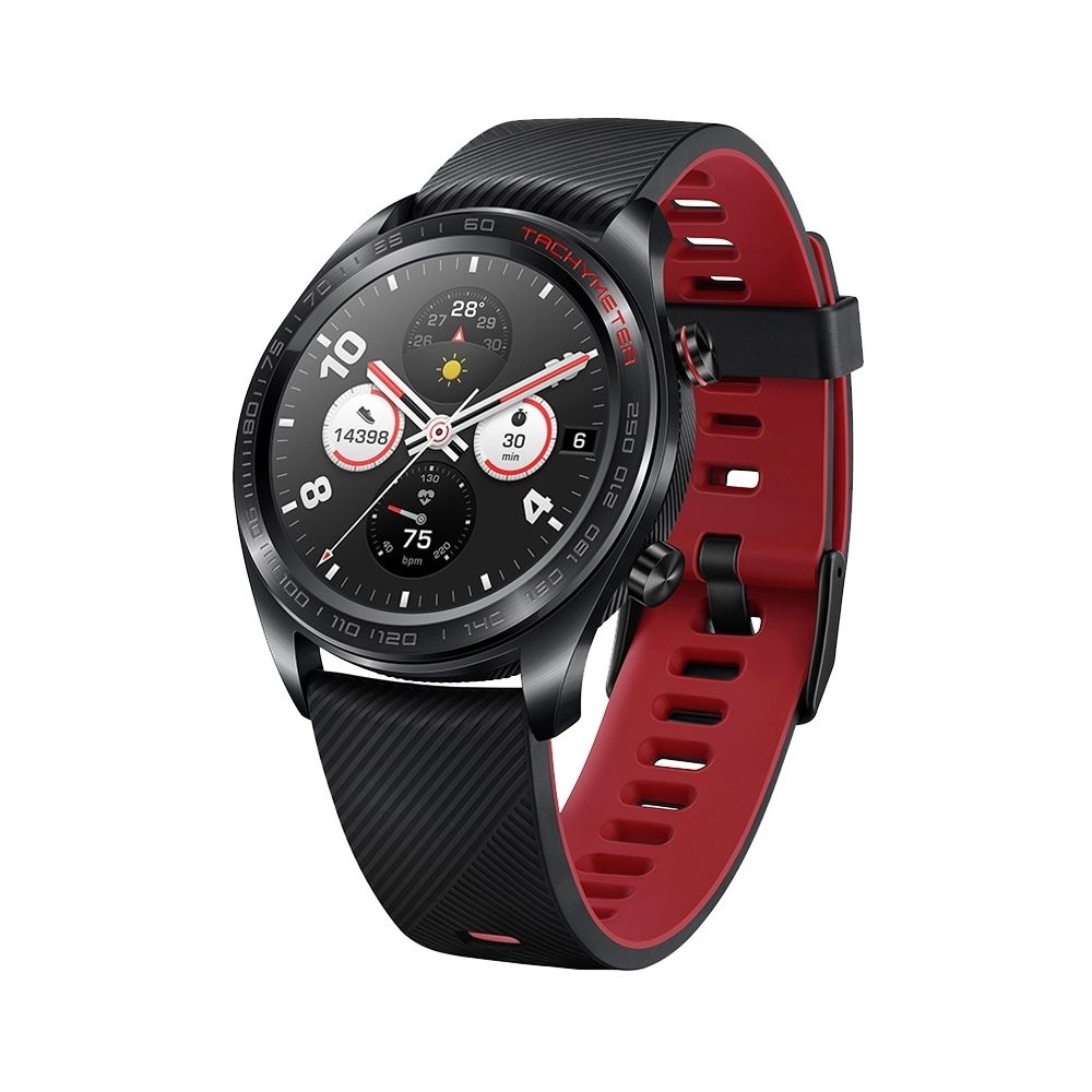 Wewoo - Montre connectée Smartwatch Sport Bracelet 5ATM étanche Bluetooth Fitness Tracker intelligente, Support GPS / fréquence cardiaque / Altimètre / Exercice / Podomètre / Rappel d'appel / Baromètre (Noir) - Montre connectée