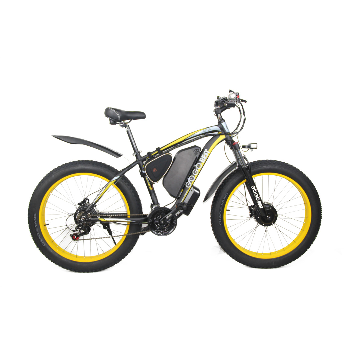 GoGoBest - Vélo électrique GOGOBEST GF700, 50km/h,500W, Noir jaune - Vélo électrique