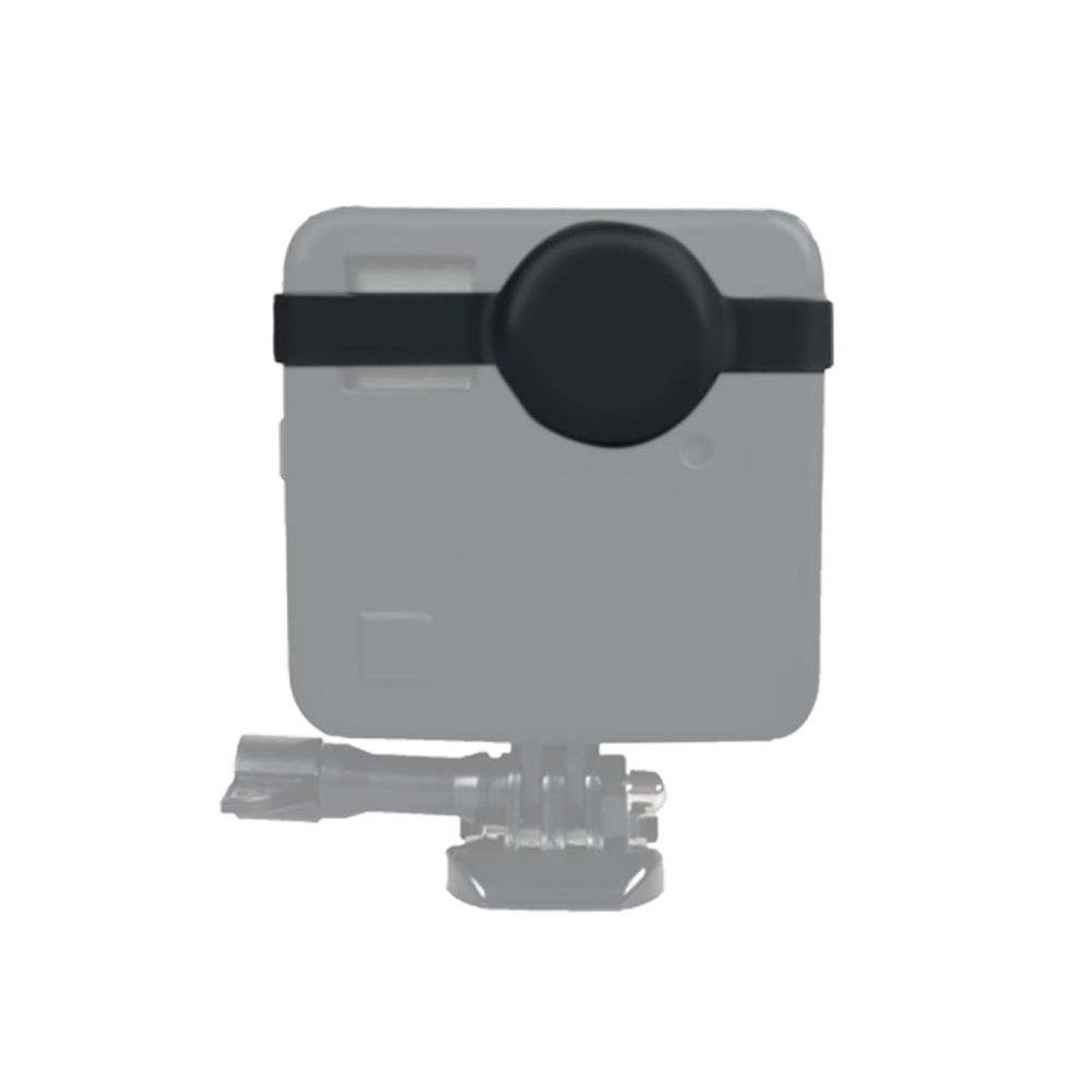Wewoo - Coque noir pour GoPro Fusion Dual Lens Silicone Housse de protection - Caméras Sportives