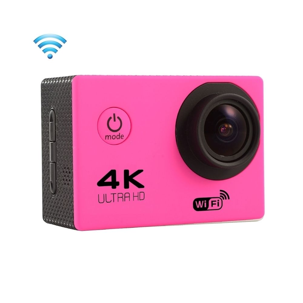 Wewoo - Caméra sport Magenta 2.0 pouces écran 4K 170 degrés grand angle wifi d'action caméscope avec étui boîtier étanche, support 64 Go carte micro sd - Caméras Sportives