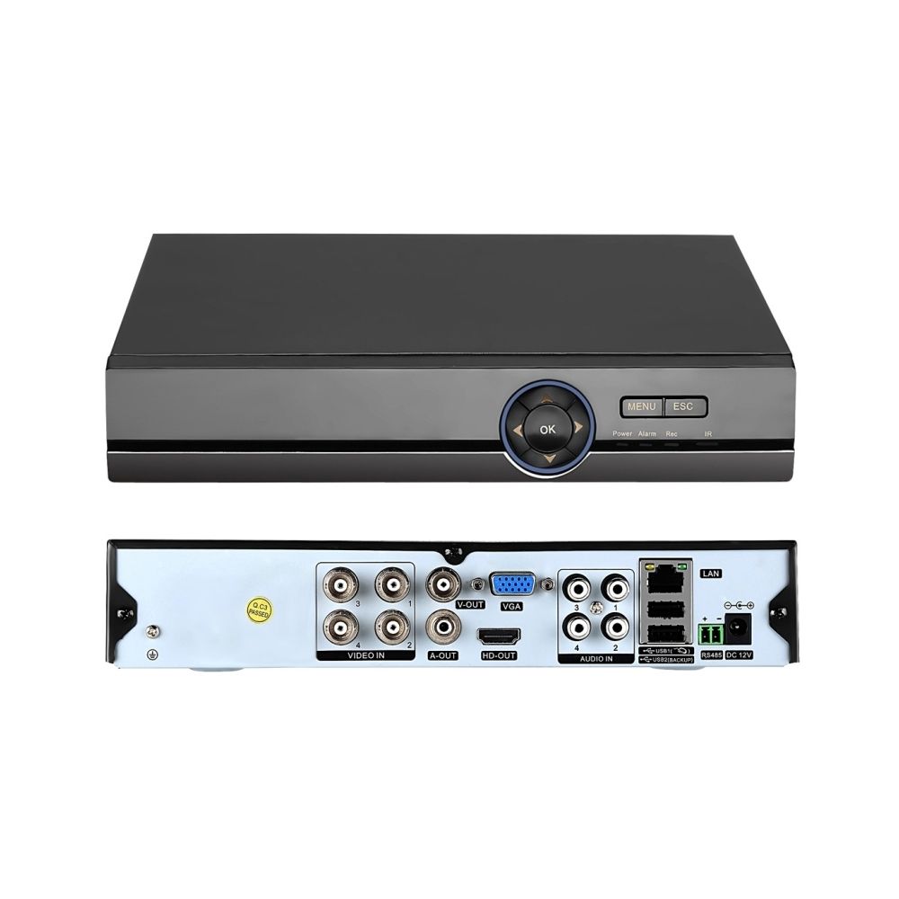 Wewoo - Vidéosurveillance noir H.264 1080N AHD DVR, support AHD / TVI / CVI / CVBS / signal IP - Accessoires sécurité connectée