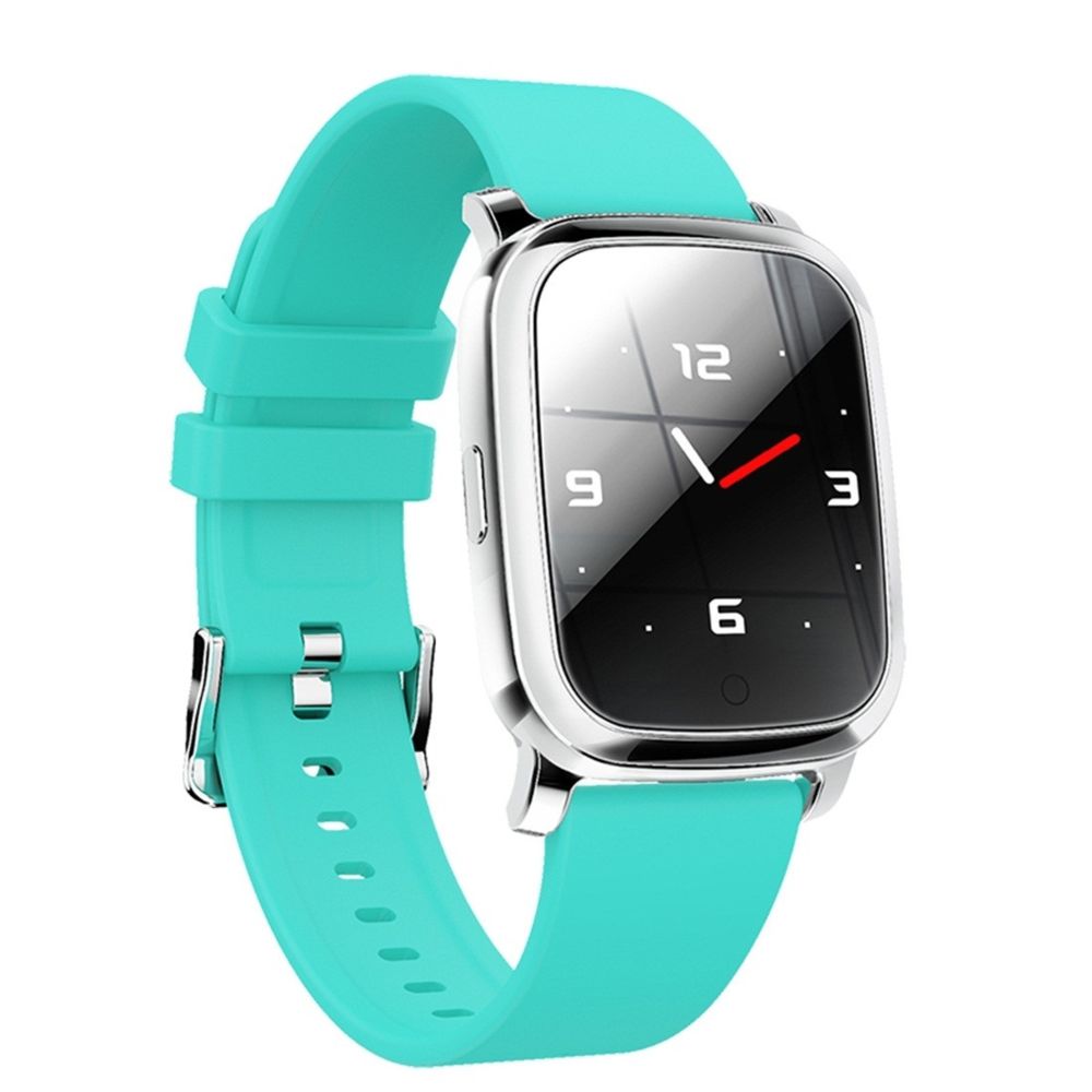 Wewoo - Bracelet connecté Smartwatch avec en montre TFT couleur CV06 de 1,3 pouce TFTrappel d'appel / surveillance de la fréquence cardiaque / de la pression artérielle / du sommeil / de l'oxygène sanguin bleu bébé - Bracelet connecté