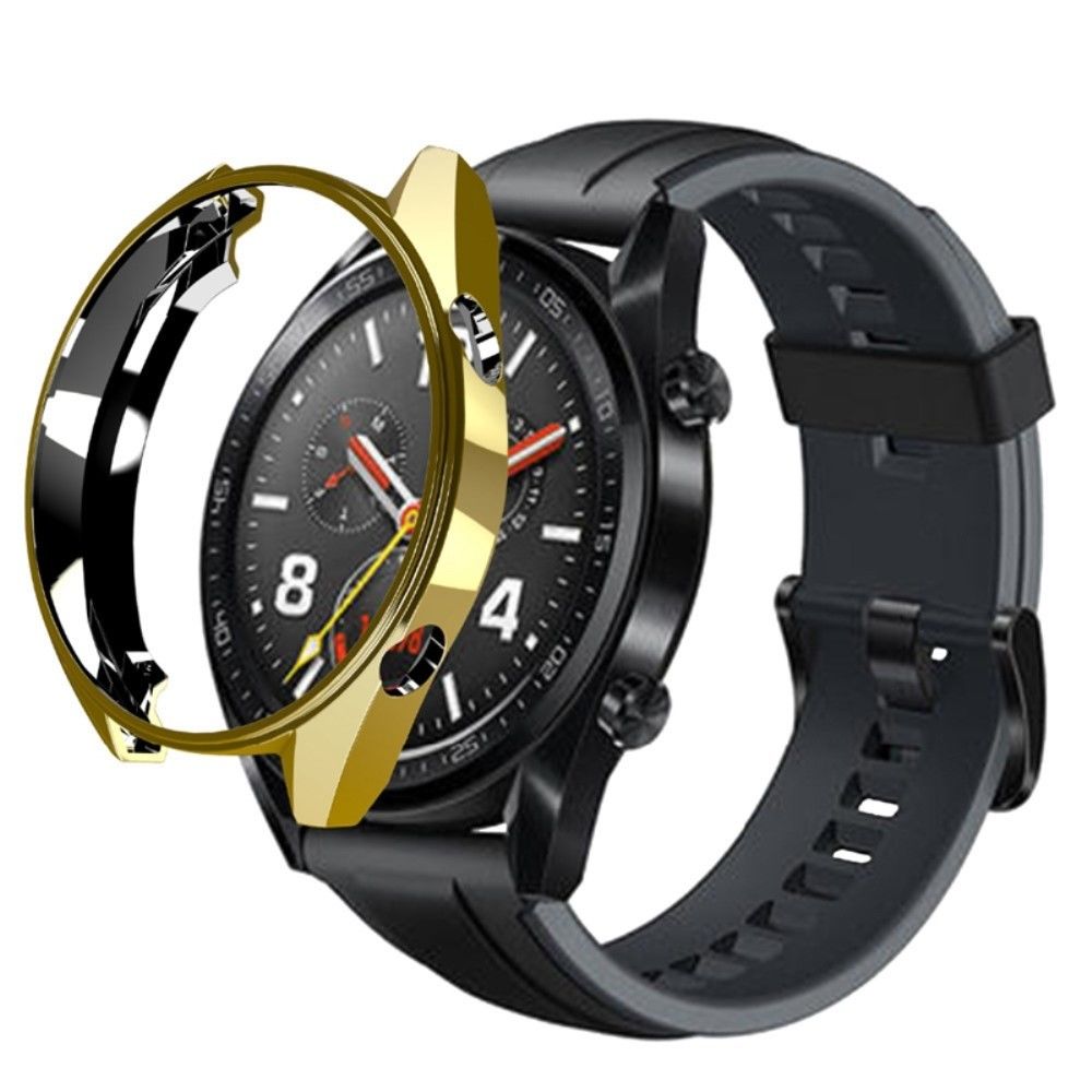 marque generique - Coque en TPU or pour votre Huawei Watch GT - Accessoires bracelet connecté
