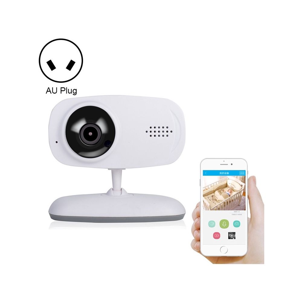 Wewoo - Babyphone vidéo Babycam Moniteur pour bébé avec caméra de surveillance sans fil WLSES GC60 720Pprise AU - Babyphone connecté