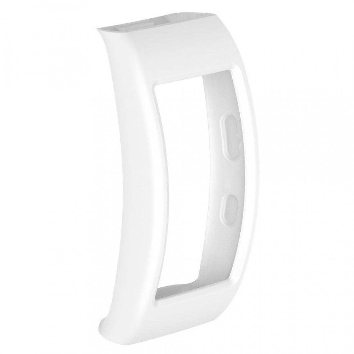 Other - Coque en silicone souple blanc pour votre Samsung Gear Fit2 Pro - Accessoires bracelet connecté