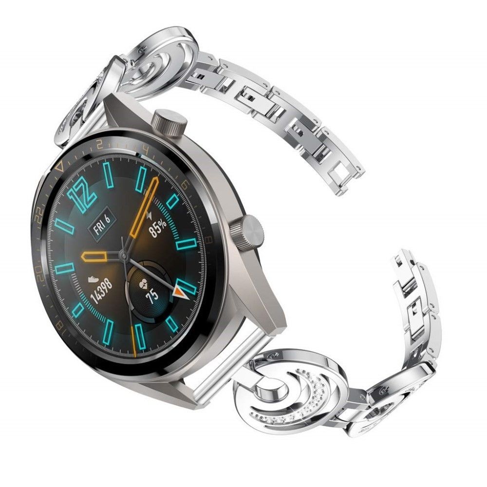 marque generique - Bracelet en métal argent pour votre Huawei Watch GT - Accessoires bracelet connecté