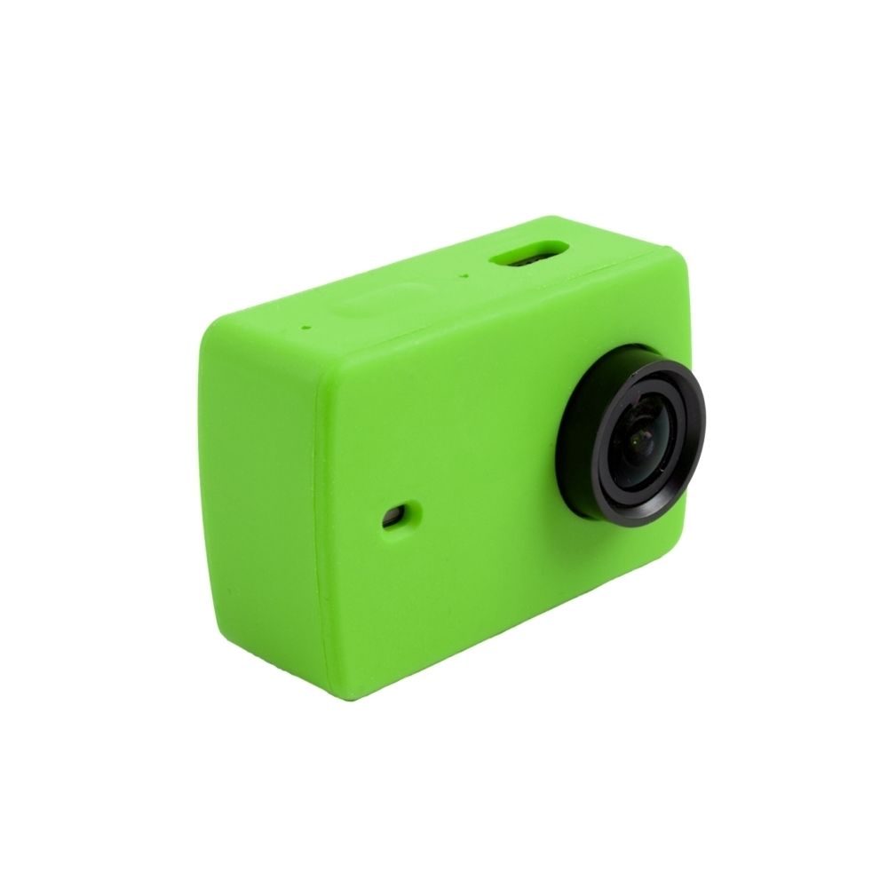 Wewoo - Coque vert pour Xiaomi Yi II Sport Action Caméra Silicone Boîtier Housse de Protection Shell - Caméras Sportives