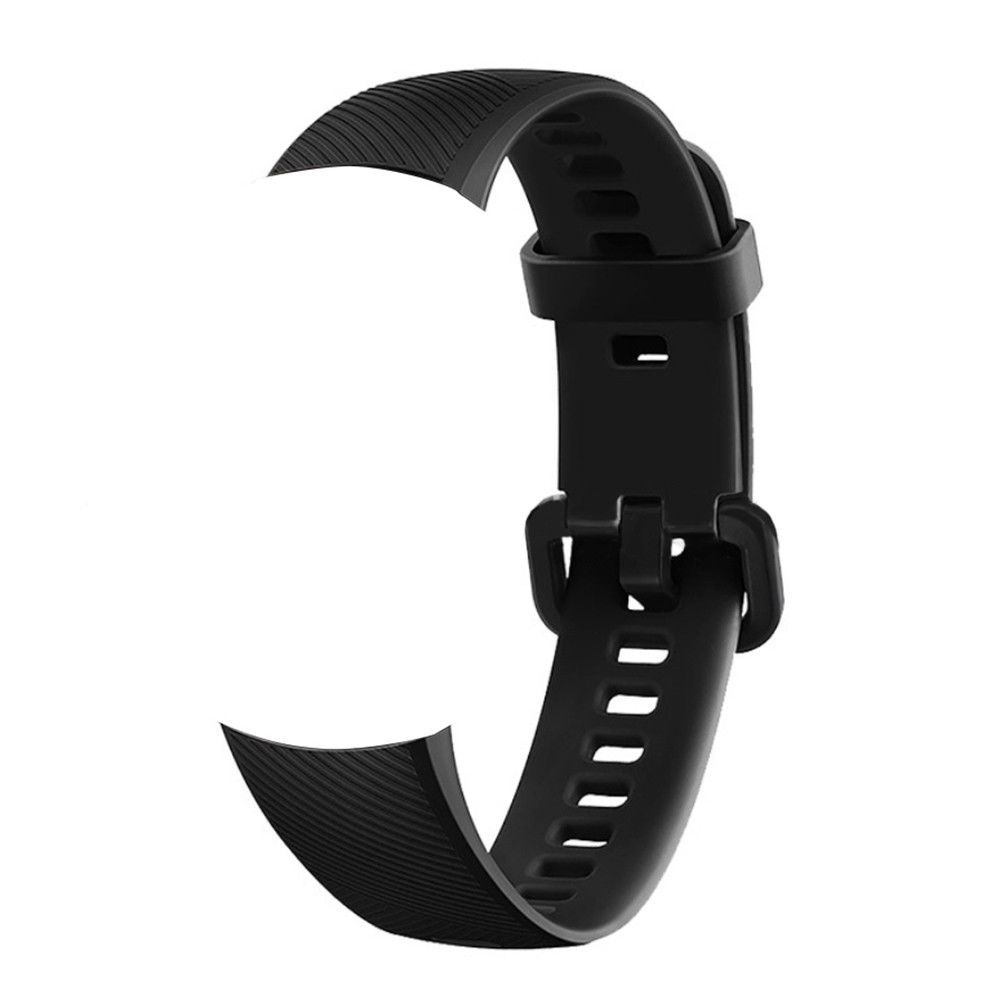 marque generique - Bracelet en silicone noir pour votre Huawei Honor Band 5 - Accessoires bracelet connecté