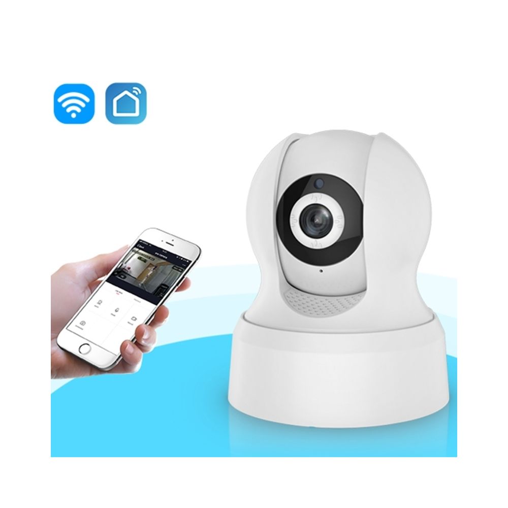 Wewoo - Caméra IP WiFi IP intérieure PT P2P, avec vision nocturne infrarouge, moniteur multi-angle et télécommande pour téléphone portable - Caméra de surveillance connectée