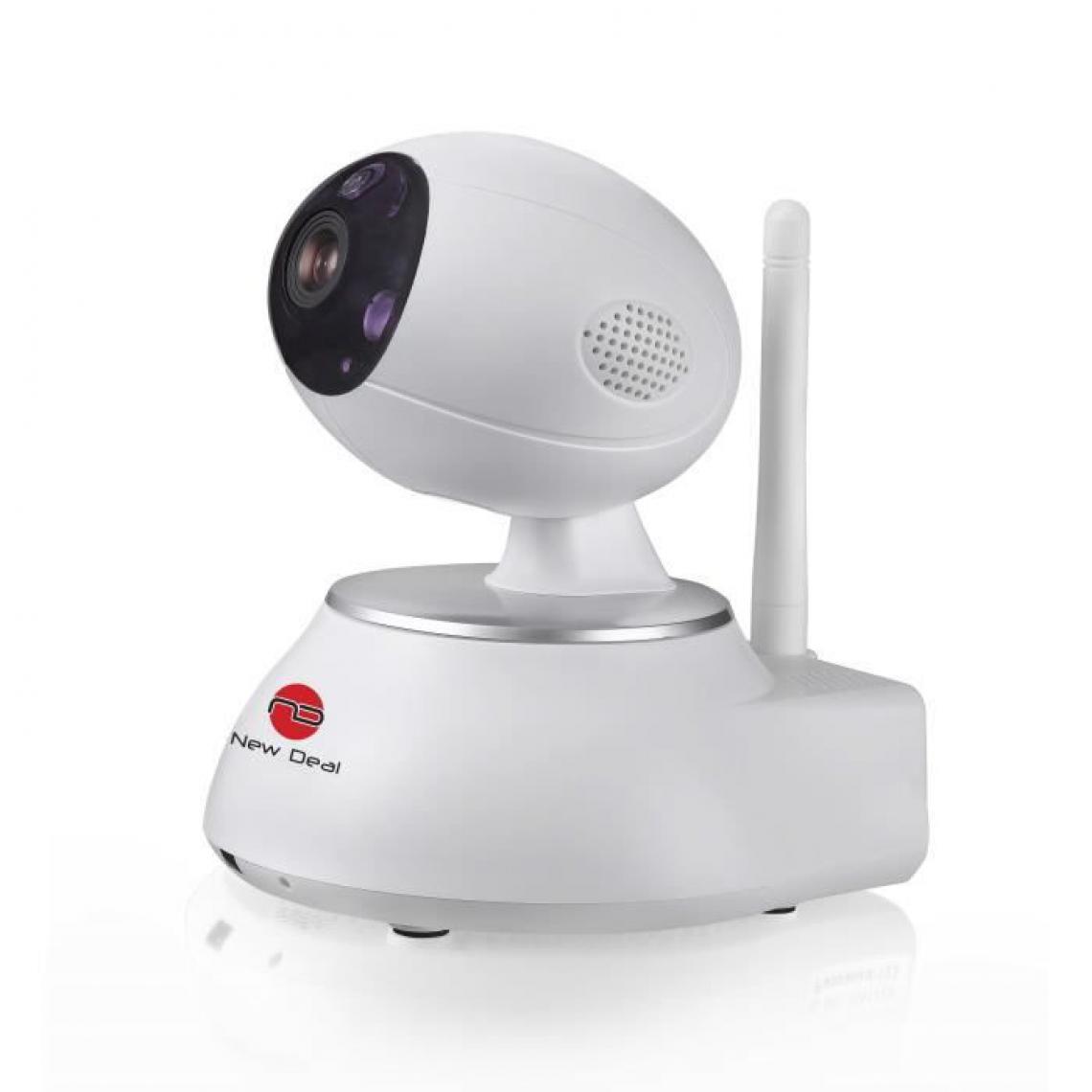 New Deal - NEW DEAL Caméra de surveillance IP motorisée connectée NDS-PT100W ECO - Caméra de surveillance connectée