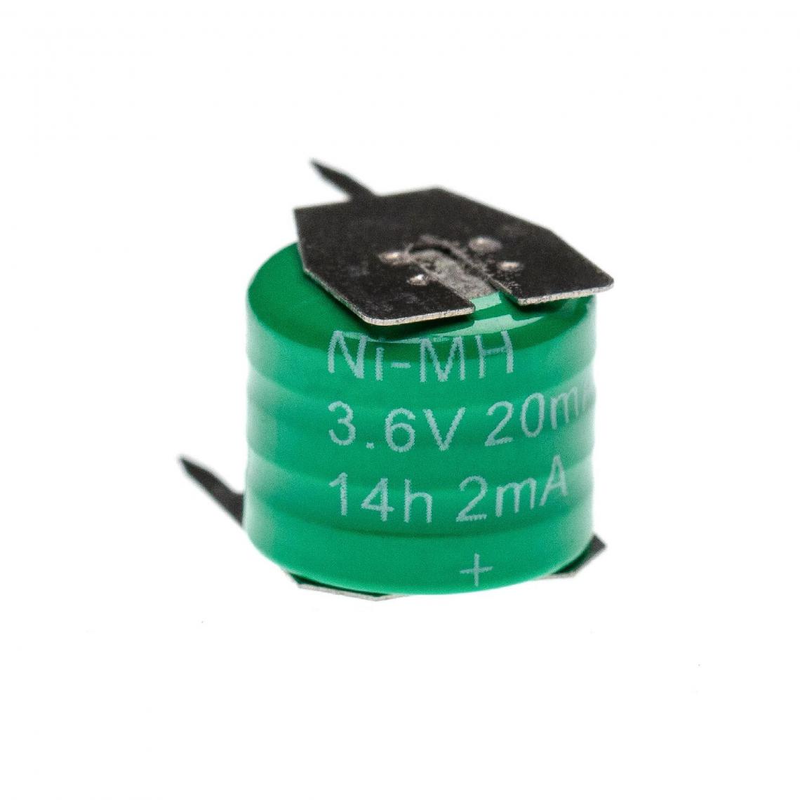 Vhbw - vhbw Batterie remplacement pour 3/V15H pour modèlisme RC (20mAh, 3,6V, NiMH), avec connexion à 3 broches - Autre appareil de mesure