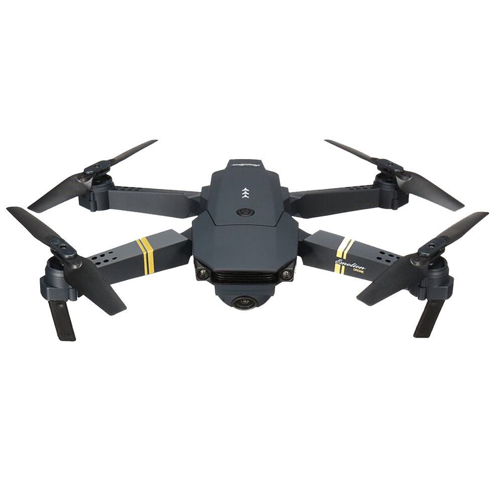 Generic - E58 2MP w / 720P Caméra WIFI FPV Pliable selfie Drone RC Quadcopter RTF Noir - Drone connecté