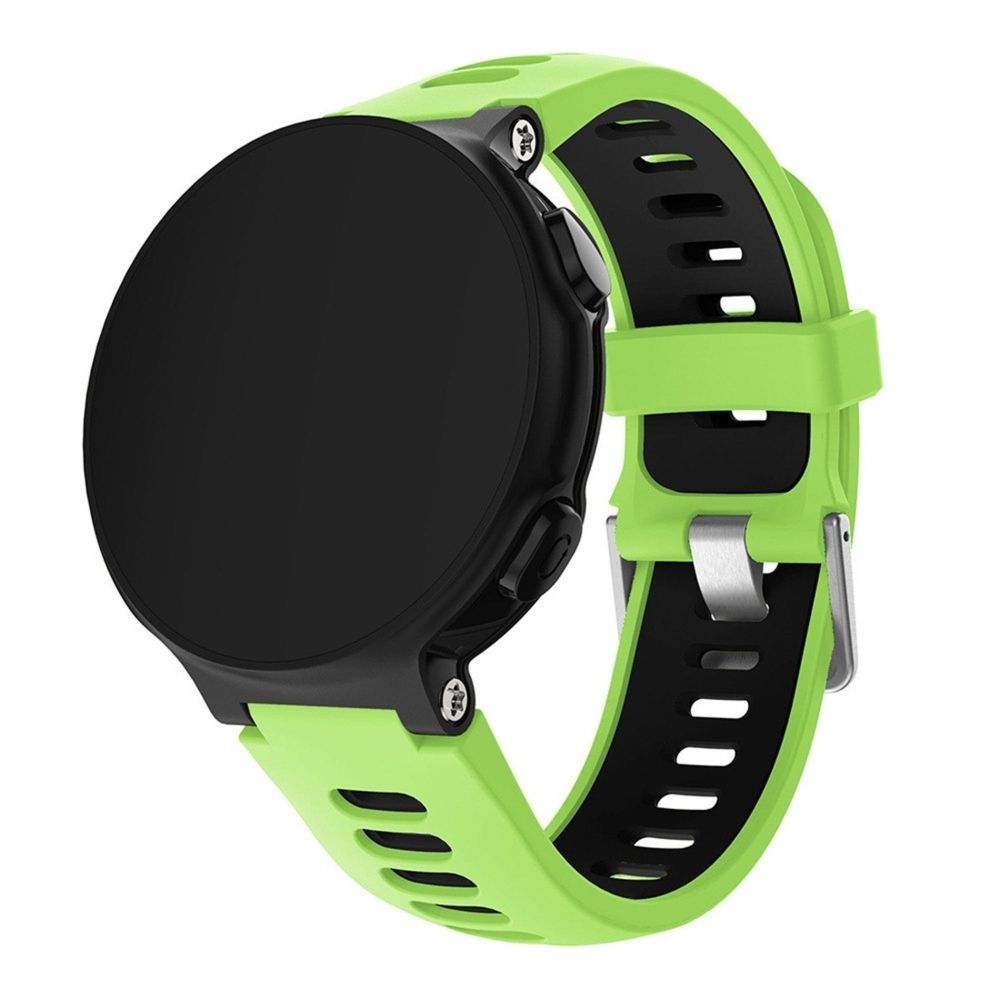 Wewoo - Bracelet pour montre connectée de en silicone Smartwatch Garmin Forerunner 735XT vert - Bracelet connecté