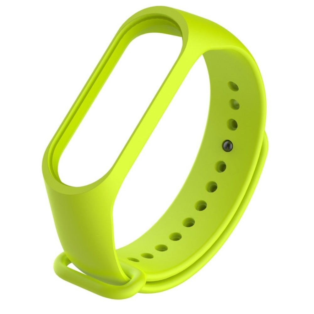 marque generique - Bracelet en silicone unicolore vert pour votre Xiaomi Mi Band 4 - Accessoires bracelet connecté