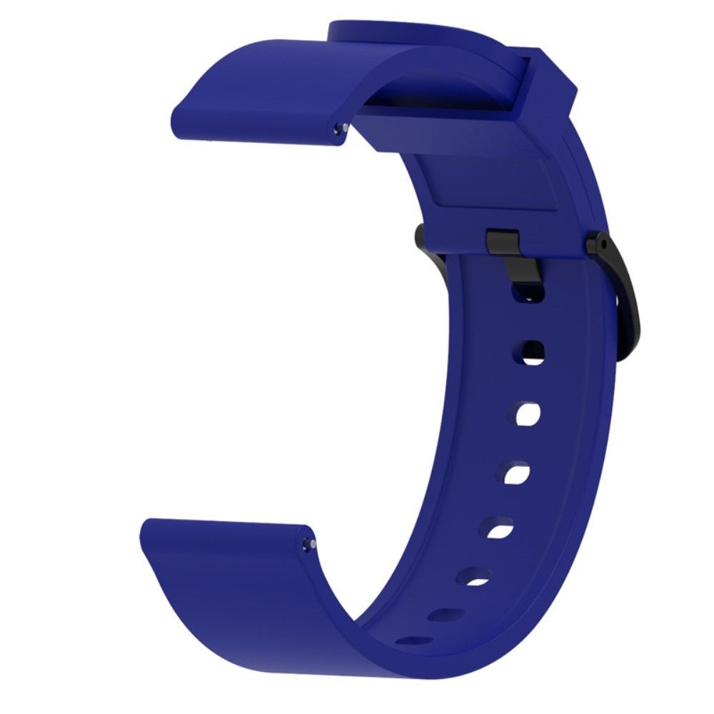 marque generique - Bracelet en silicone 20mm souple bleu pour votre Xiaomi Amazfit Bip - Accessoires bracelet connecté